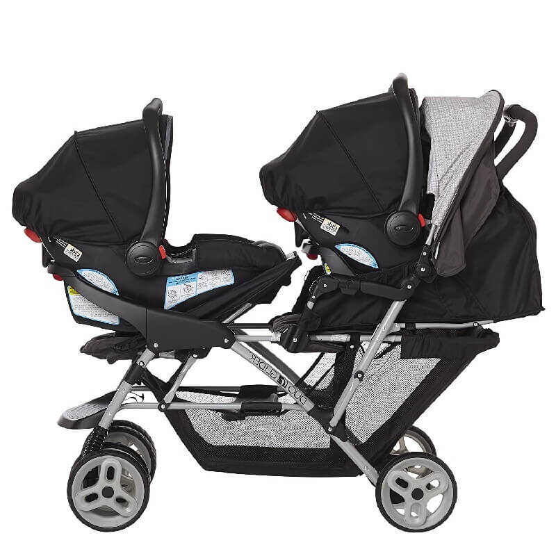 Double Jogging Stroller | Double Stroller For Infant And Toddler