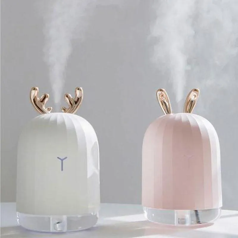 Mini Rabbit Humidifier with Breathing Light